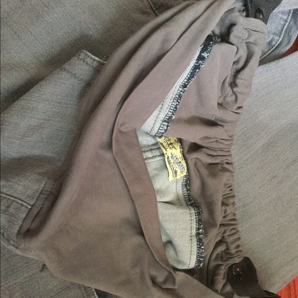Maternity Grey Pants w/adjustable waist - Picture 7 of 8